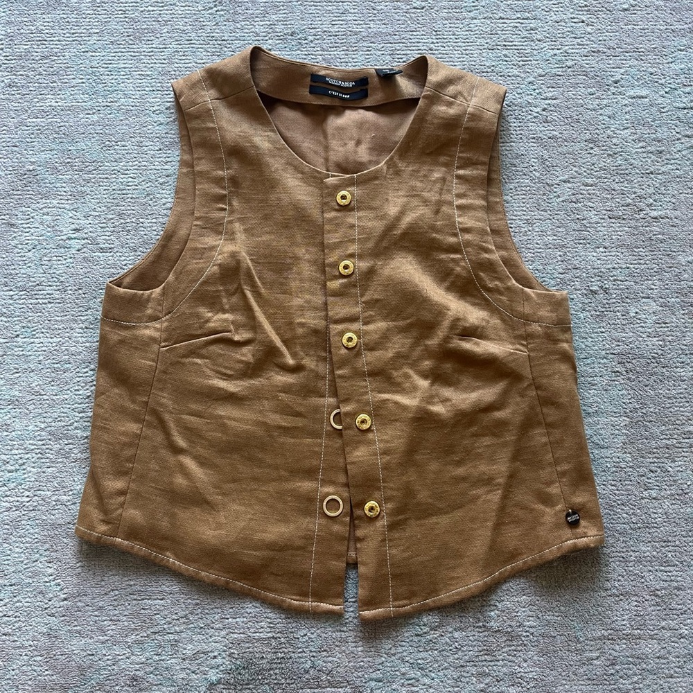 Scotch and Soda Utility Vest Jacket